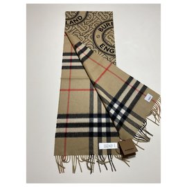 Burberry-BURBERRY cashmere scarf-Multiple colors