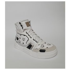 MCM-sneakers-Noir,Blanc