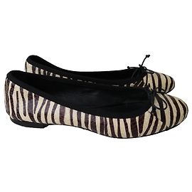Saint Laurent Ballerine Beige
