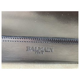 Balmain-Bags Briefcases-Black