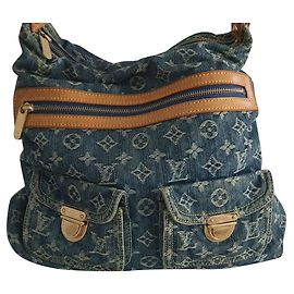 Louis Vuitton Denim Baggy pm azul Azul