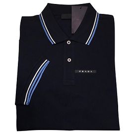 Prada polo shirt new Black