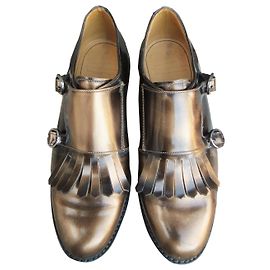monk shoes Paraboot p 37 état neuf Doré