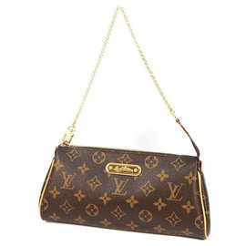 Louis Vuitton-LOUIS VUITTON clutch bag Eva 2WAY Womens shoulder bag M95567 Brown-Brown