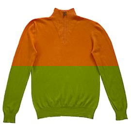 Hermès-Sweaters-Orange