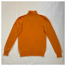 Hermès-Sweaters-Orange