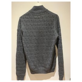 Fendi-Vintage Fendi sweater-Grey