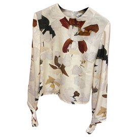 Top estampado Cacharel Amarillo Multicolor