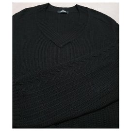 Versace-Sweaters-Black