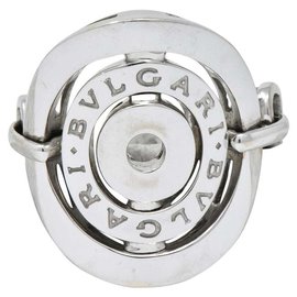 Bulgari-Super original bvlgari ring. Brand new. in white gold.-White