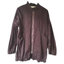 Marni Jacke Dunkelrot Seide Bordeaux
