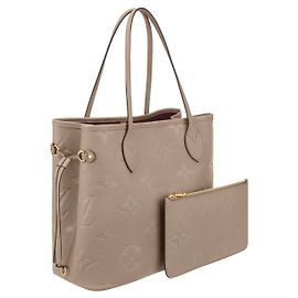 Louis Vuitton LV Neverfull empreinte dune Gris