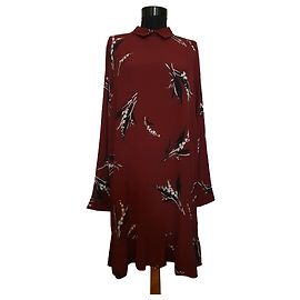 Ganni Viscose Dress Multiple colors