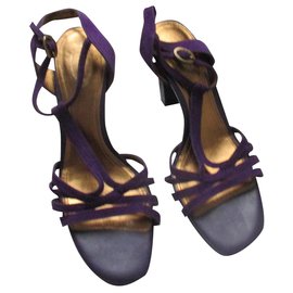 Tod's-Heels-Purple