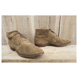 Autre Marque-chukka boots by Crockett & Jones p 40,5-Beige