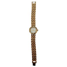 Autre Marque MATY Gold Plated Quartz Watch with Diamonds Golden