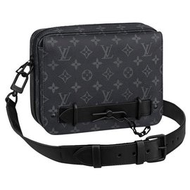 Louis Vuitton-LV Steamer messenger nuevo-Gris antracita