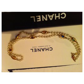 Chanel-Chanel long necklace-Gold hardware