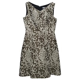 Robe verte en polyester Gerard Darel Taille 40 Vert