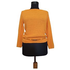 Suéter Escada Amarelo Laranja Amarelo