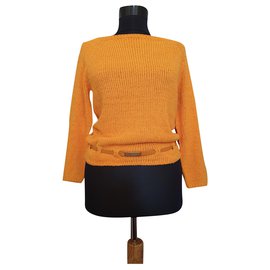Escada Pullover Gelb Orange Gelb