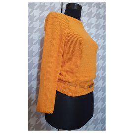 Escada-Knitwear-Orange,Yellow