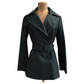 Veste imperméable Akris Punto vert foncé Vert foncé