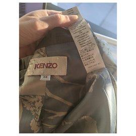 Kenzo-Jaqueta Sublime Kenzo - Lã de Cashmere-Cinza antracite