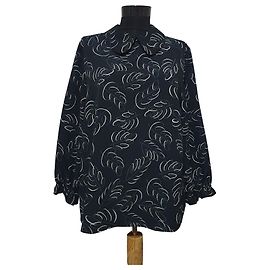 Bluse Essentiel Antwerp Marineblau Polyester Marineblau