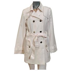 Calvin Klein Trench coats White