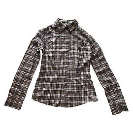 Elisabetta Franchi Multicolored Checked Cotton Shirt Multiple colors