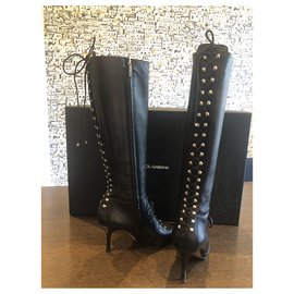 Dolce & Gabbana-Stivali-Nero