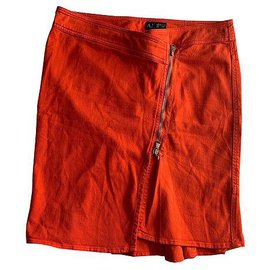 Armani Jeans-Skirts-Orange