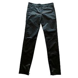 Pantalon noir en polyamide Dolce & Gabbana 40 IT Noir