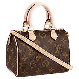 Louis Vuitton LV Speedy Nano novo Marrom