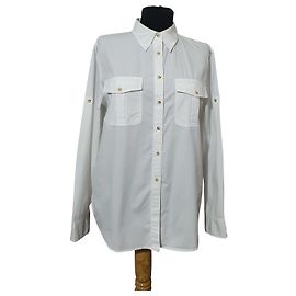 Ralph Lauren Baumwollhemd Weiß Weiß