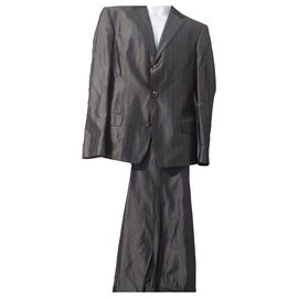 Hugo Boss-Suits-Grey