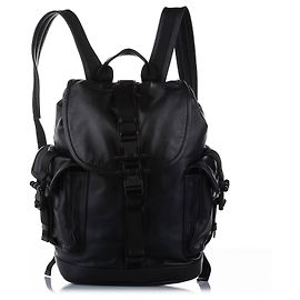 Zaino Givenchy in pelle nera Obsedia Nero