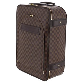 Louis Vuitton-Louis Vuitton Brown Damier Ebene Pegase 55-Brown