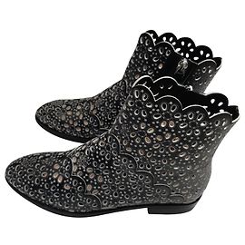 Alaïa Stivaletti in pelle Nero