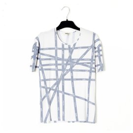 Hermès-BOLDUCS BLUE M BY MARTIN MARGIELA-White