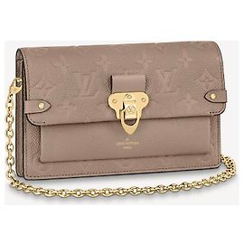 Louis Vuitton Carteira LV Vavin Chain nova Cinza