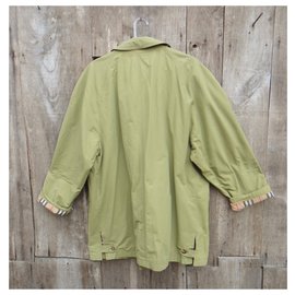 Burberry-Burberry t country sprit giacca 56-Verde chiaro