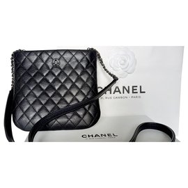 Chanel Uniform bag. Black