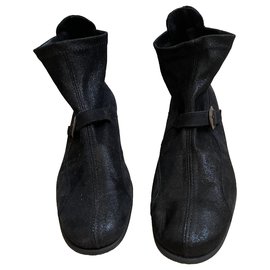 Autre Marque Bottines à plateforme ARCHE Noir Daim 37 Noir