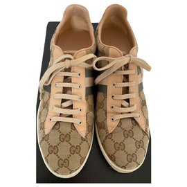 second hand gucci trainers