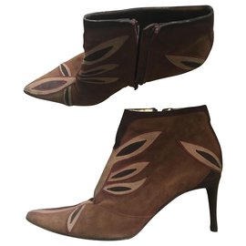 Dolce & Gabbana Botins Dolce e gabbana Marrom