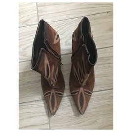 Dolce & Gabbana-Dolce & gabbana ankle boots-Brown