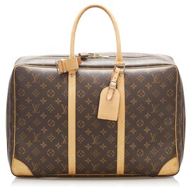 Louis Vuitton-Louis Vuitton Brown Monogram Sirius 45-Brown,Light brown