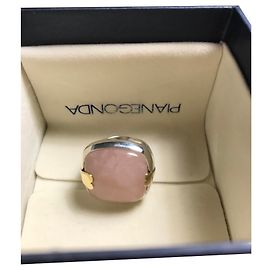 Pianegonda Love drops quarzo rosa Argento